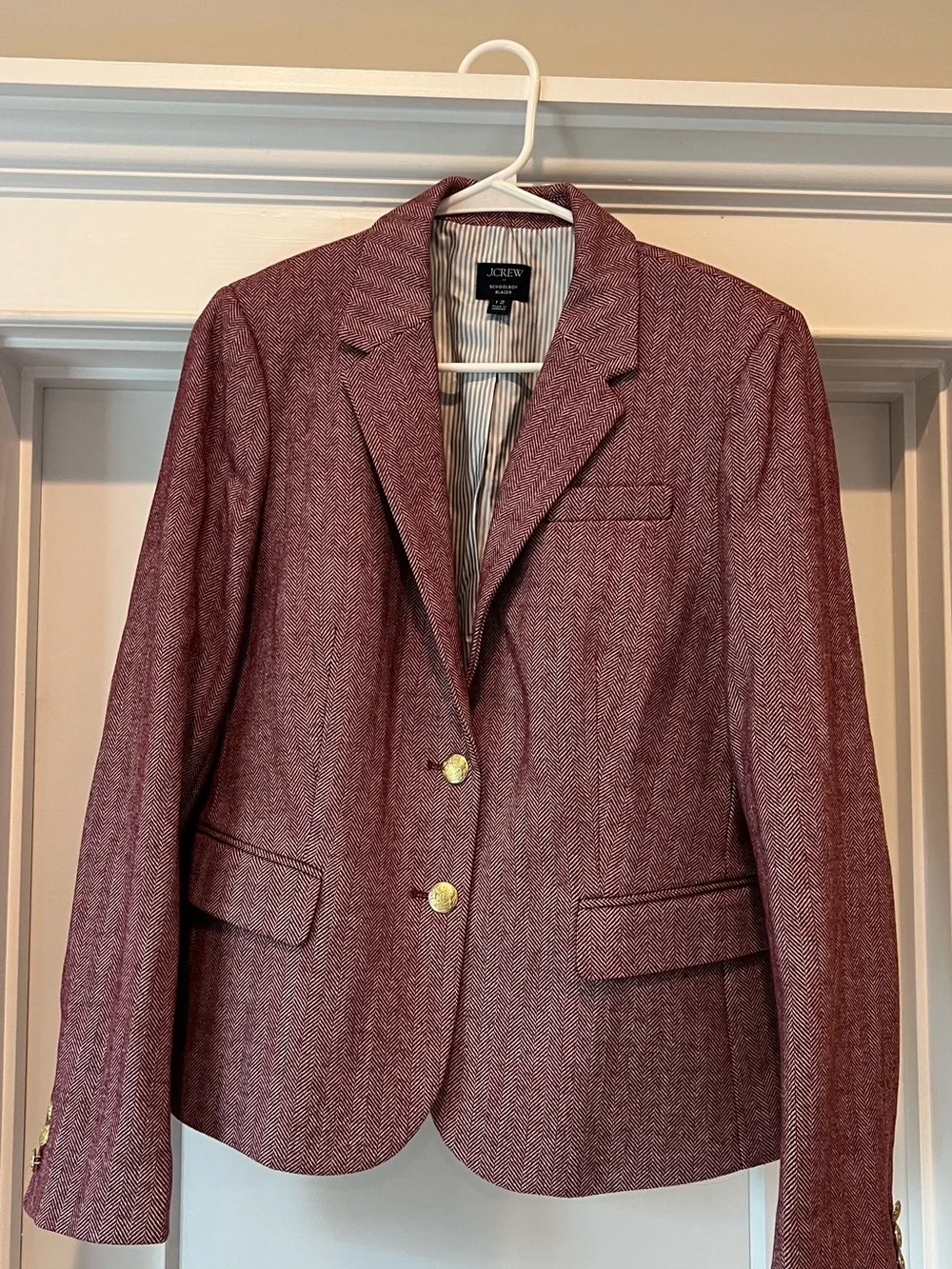 J. Crew structured tweed